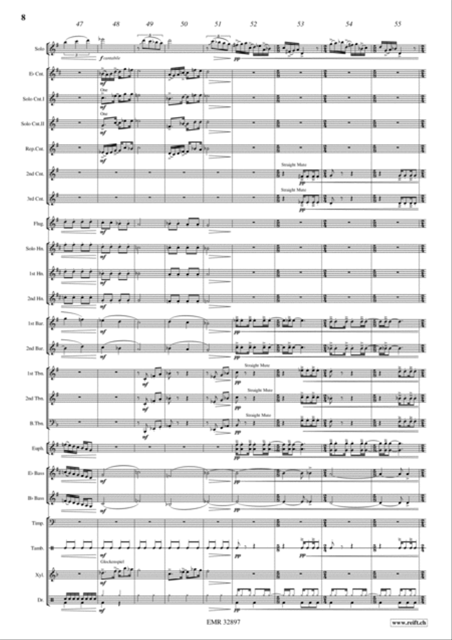 American Sketches Brass Band scores gallery preview page 9
