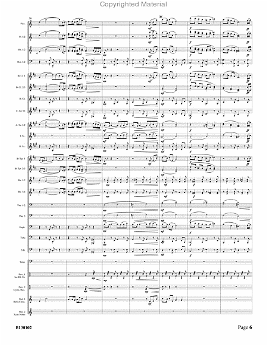 Gazebo Portraits Concert Band scores gallery preview page 9