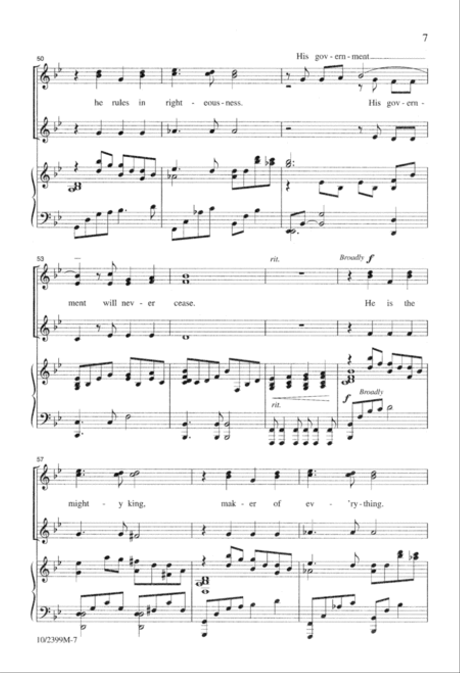 A Christmas Praise SSA scores gallery preview page 8