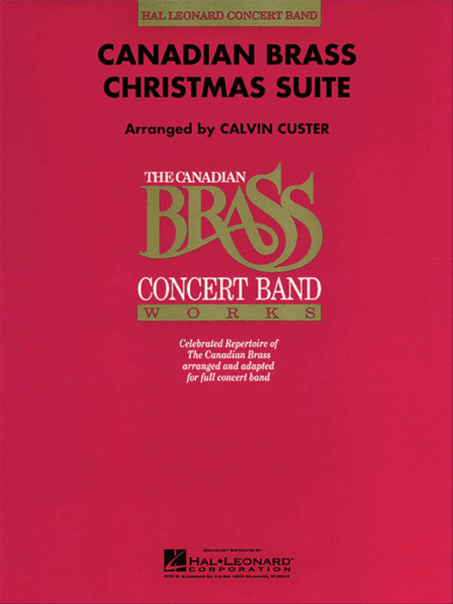 Canadian Brass Christmas Suite Concert Band scores gallery preview page 1