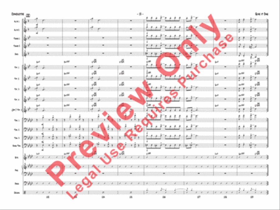 Give It One Give It One Jazz Ensemble scores gallery preview page 14