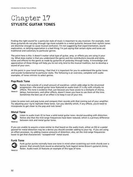 Introduction to Guitar Tone & Effects – 2nd Edition image number null
