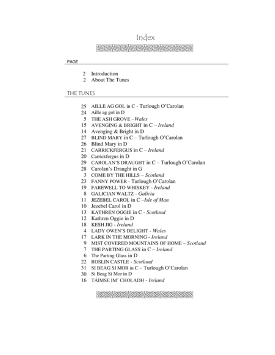 20 Celtic Tunes for the Bowed Psaltery Small Ensemble scores gallery preview page 5