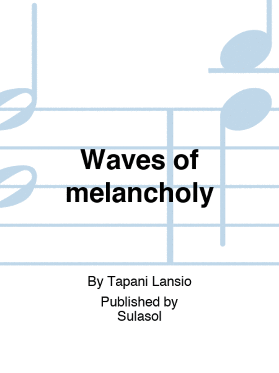 Waves of melancholy Violin Solo scores gallery preview page 1