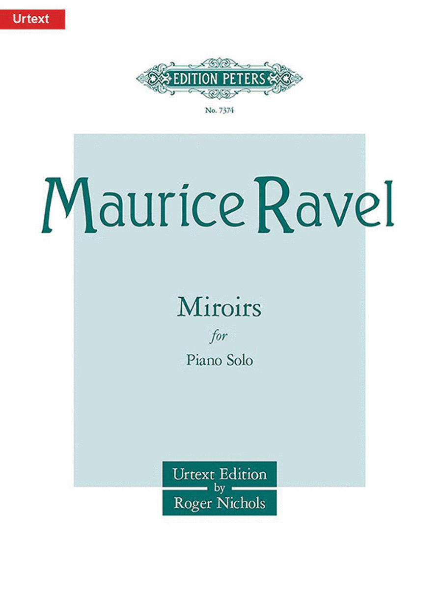 Miroirs for Piano Miroirs for Piano Piano scores gallery preview page 1