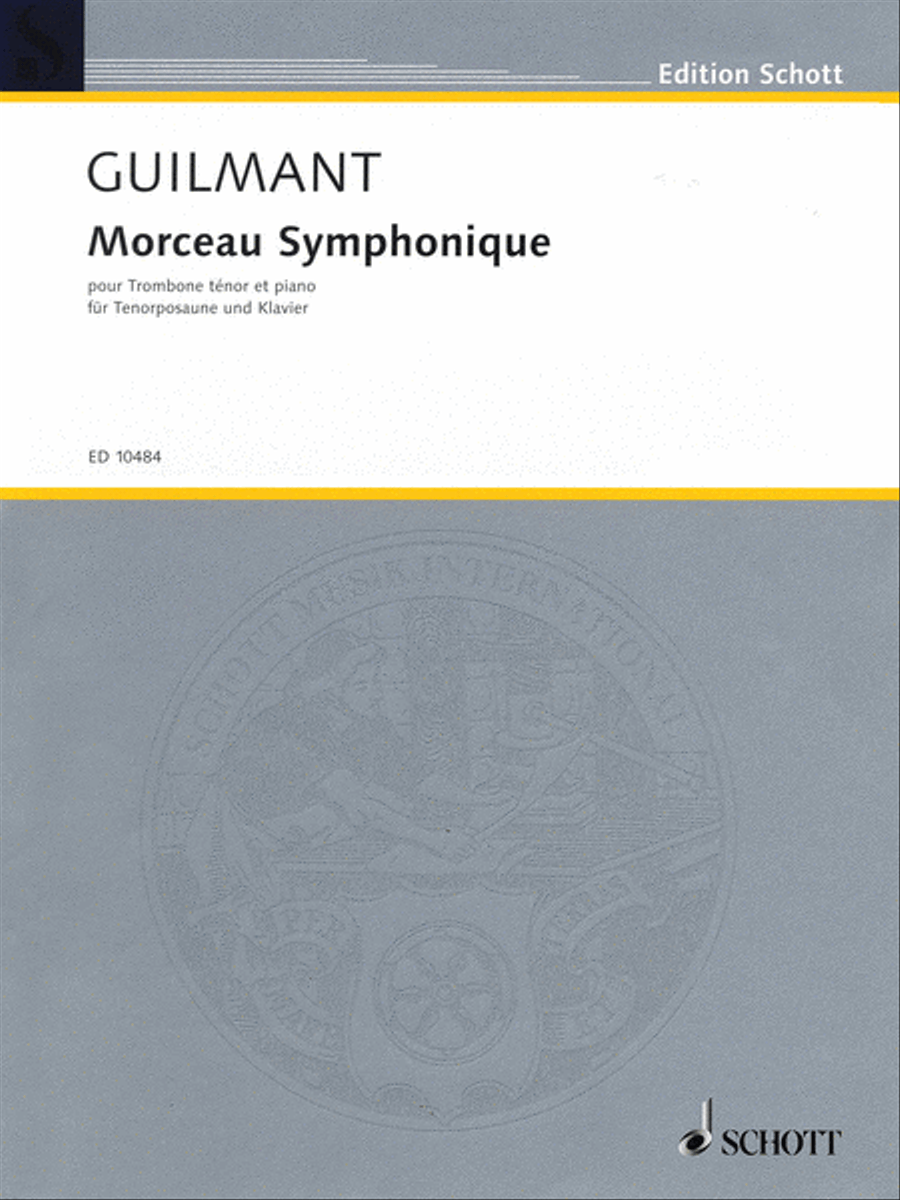 Morceau Symphonique, Op. 88 Piano Accompaniment scores gallery preview page 1