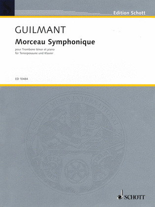 Book cover for Morceau Symphonique, Op. 88