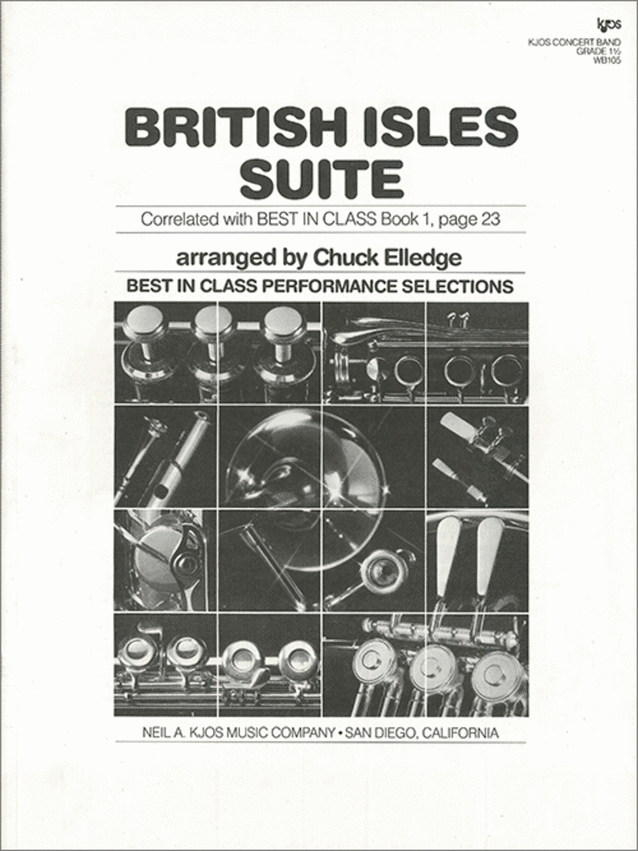 British Isles Suite-Score Concert Band scores gallery preview page 1