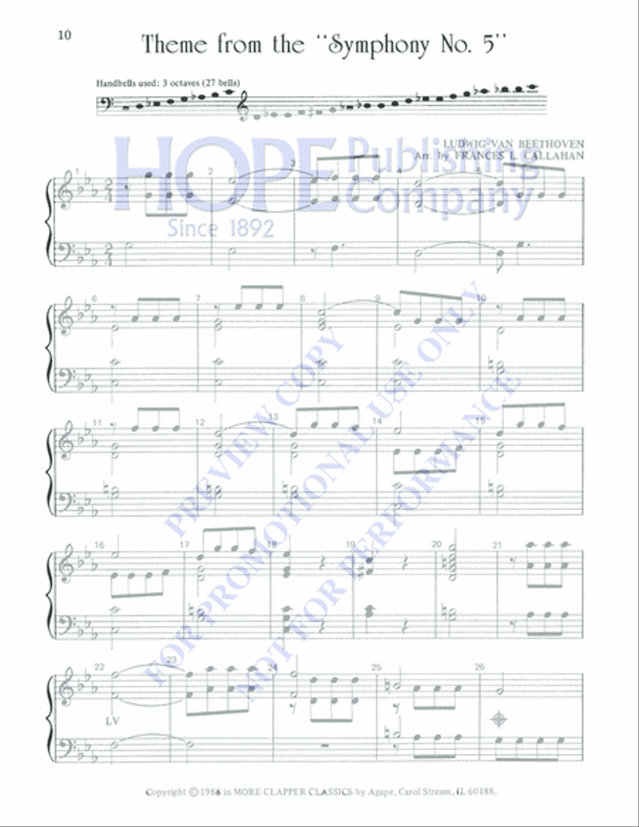 More Clapper Classics 3-Octaves scores gallery preview page 12