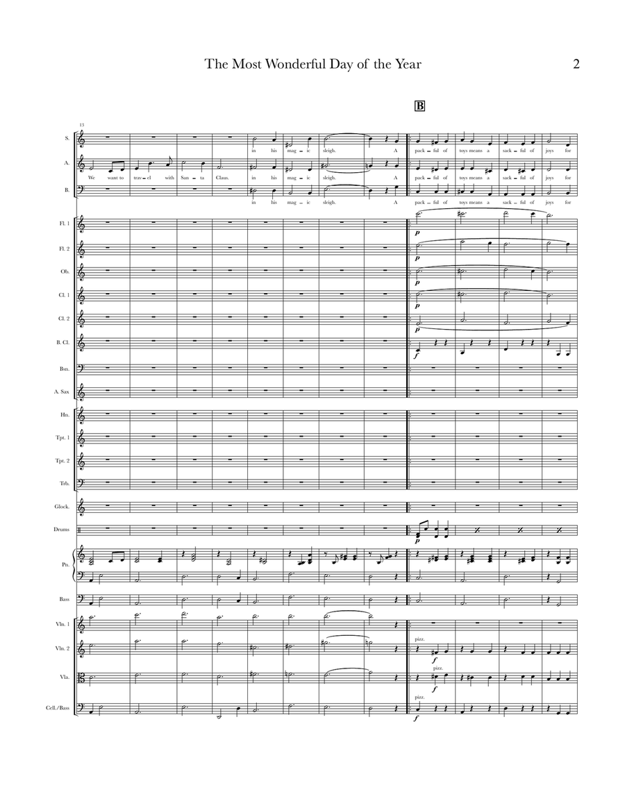 The Most Wonderful Day Of The Year Chamber Music scores gallery preview page 2