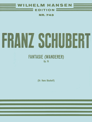 Book cover for Franz Schubert: Fantasy 'the Wanderer' Op.15