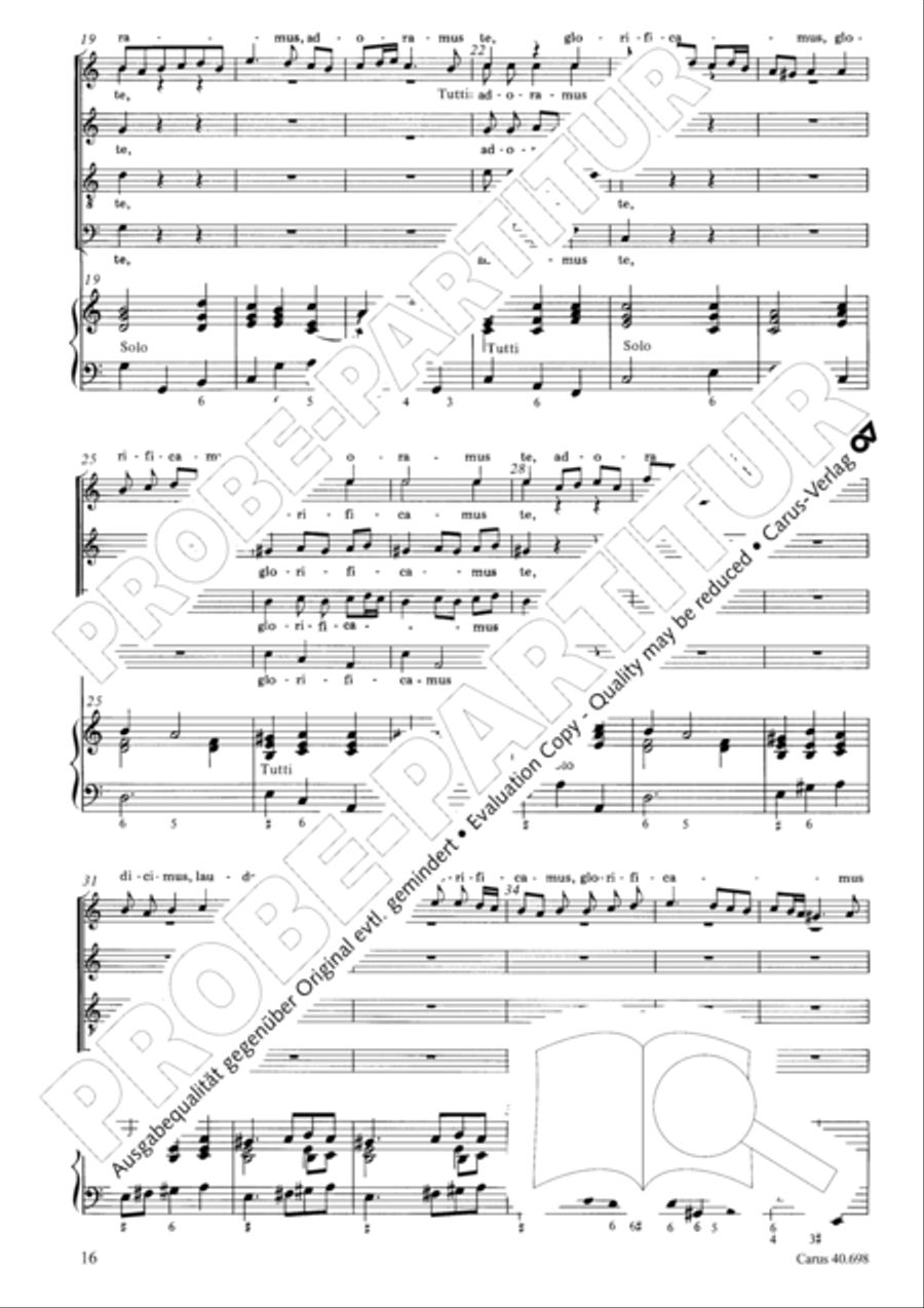 Messa breve SSATB scores gallery preview page 17