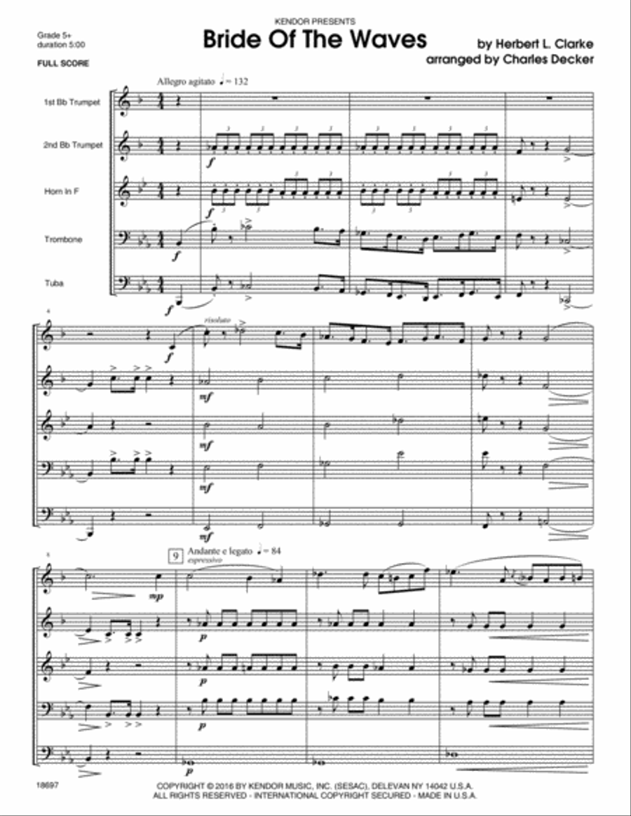 Bride Of The Waves Bride Of The Waves Set of Parts scores gallery preview page 2
