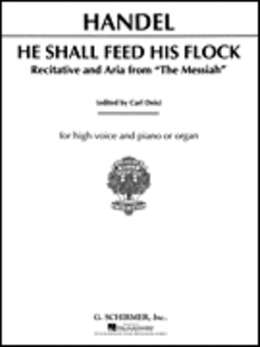 He Shall Feed His Flock (from Messiah) Voice scores gallery preview page 1