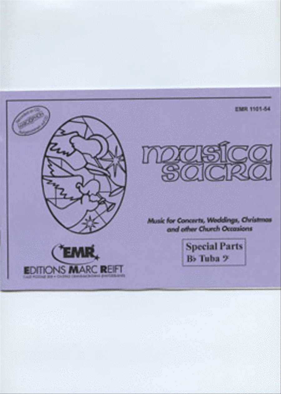 Musica Sacra Musica Sacra Concert Band scores gallery preview page 1
