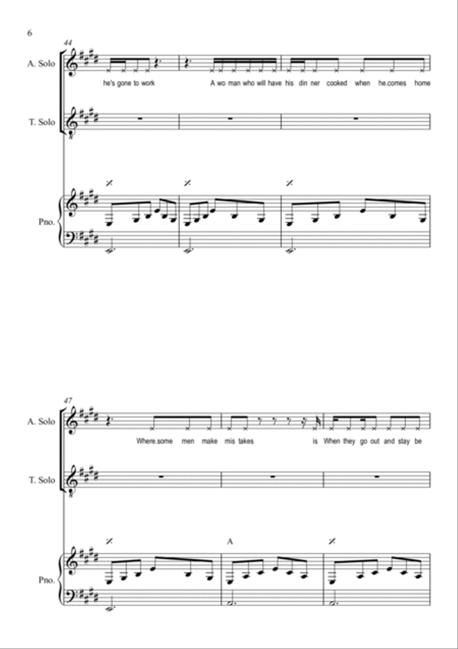 Hold What You've Got Hold What You've Got Voice scores gallery preview page 6