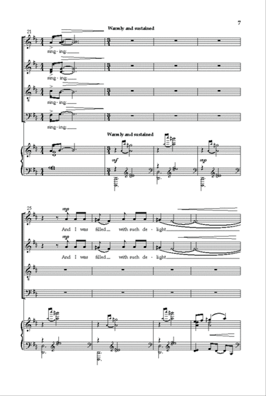 Armistice 1918 - SATB Divisi scores gallery preview page 6