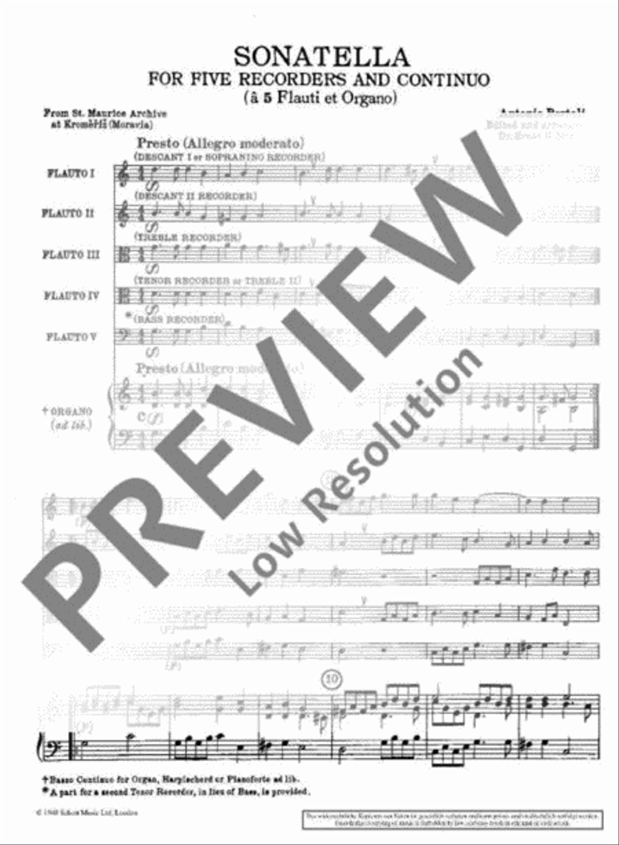 Sonatella Sonatella SSATB scores gallery preview page 4