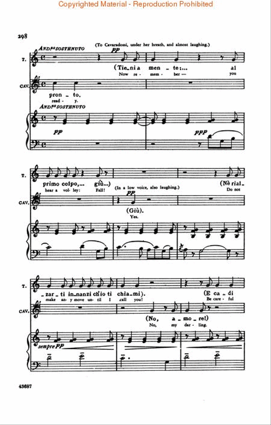 Tosca Voice scores gallery preview page 4