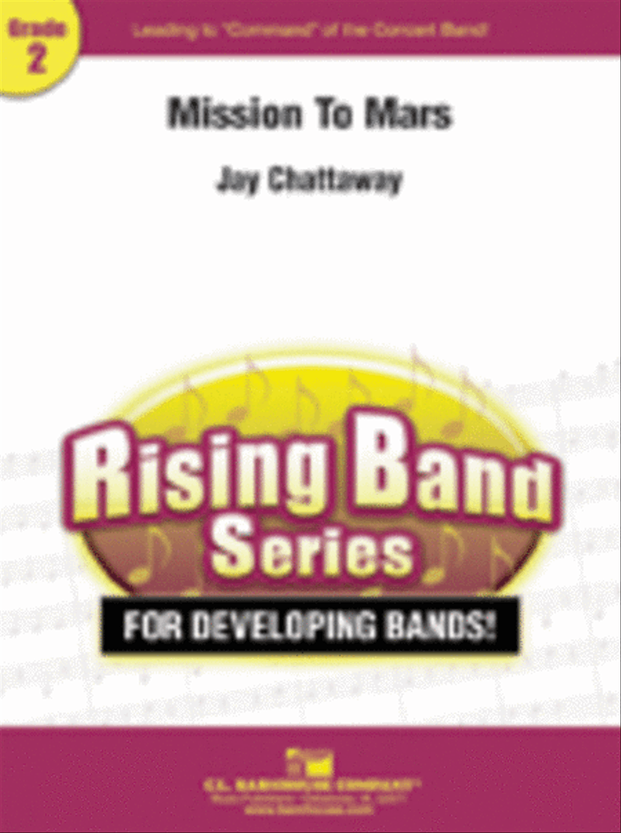 Mission To Mars Concert Band scores gallery preview page 1