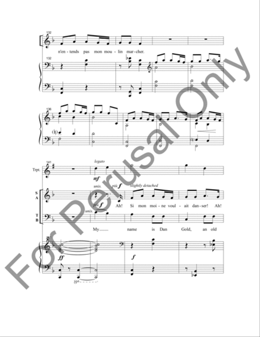 Deux Chansons Canadiennes 4-Part scores gallery preview page 11