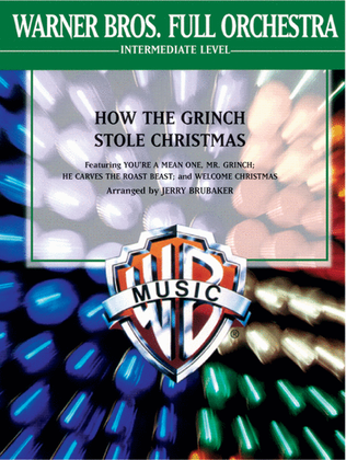 Book cover for How the Grinch Stole Christmas (Medley)