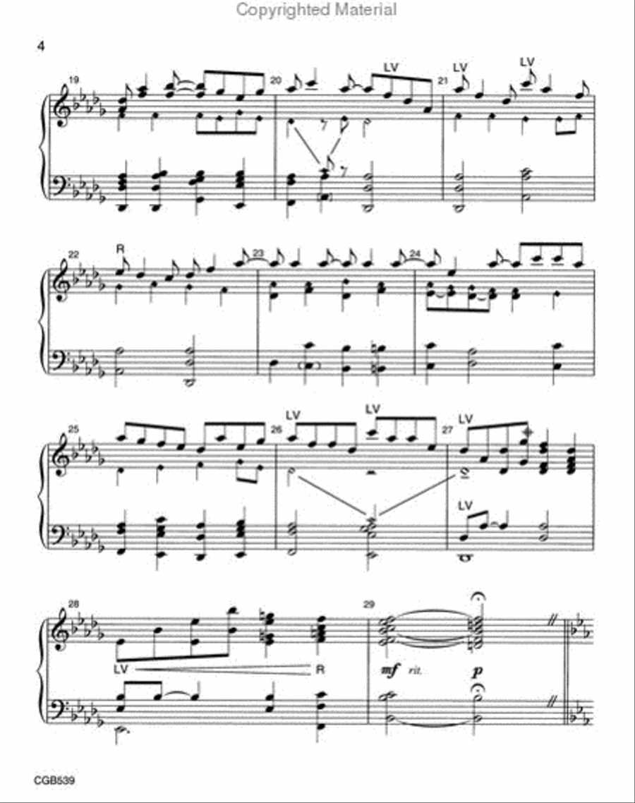 Take My Life and Let It Be Handbell Choir scores gallery preview page 4