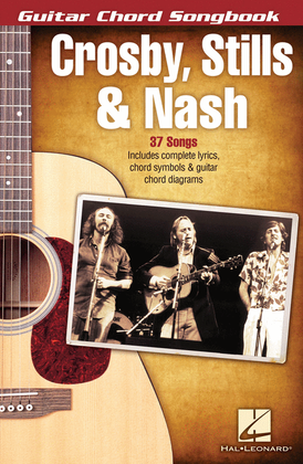 Book cover for Crosby, Stills & Nash – Guitar Chord Songbook