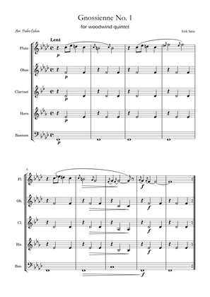 Gnossienne No. 1 – for Woodwind Quintet
