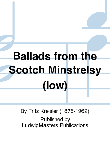 Ballads from the Scotch Minstrelsy (low)