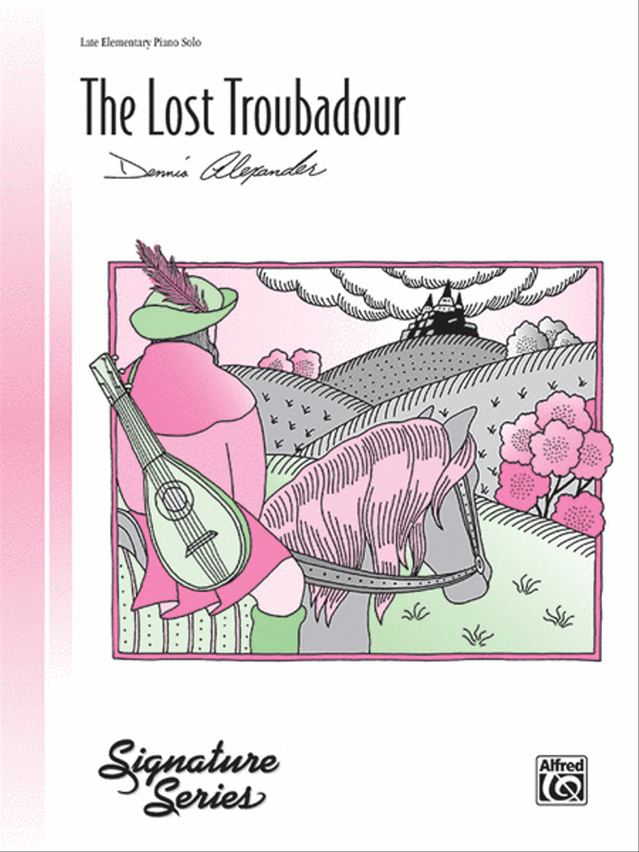 The Lost Troubador Easy Piano scores gallery preview page 1