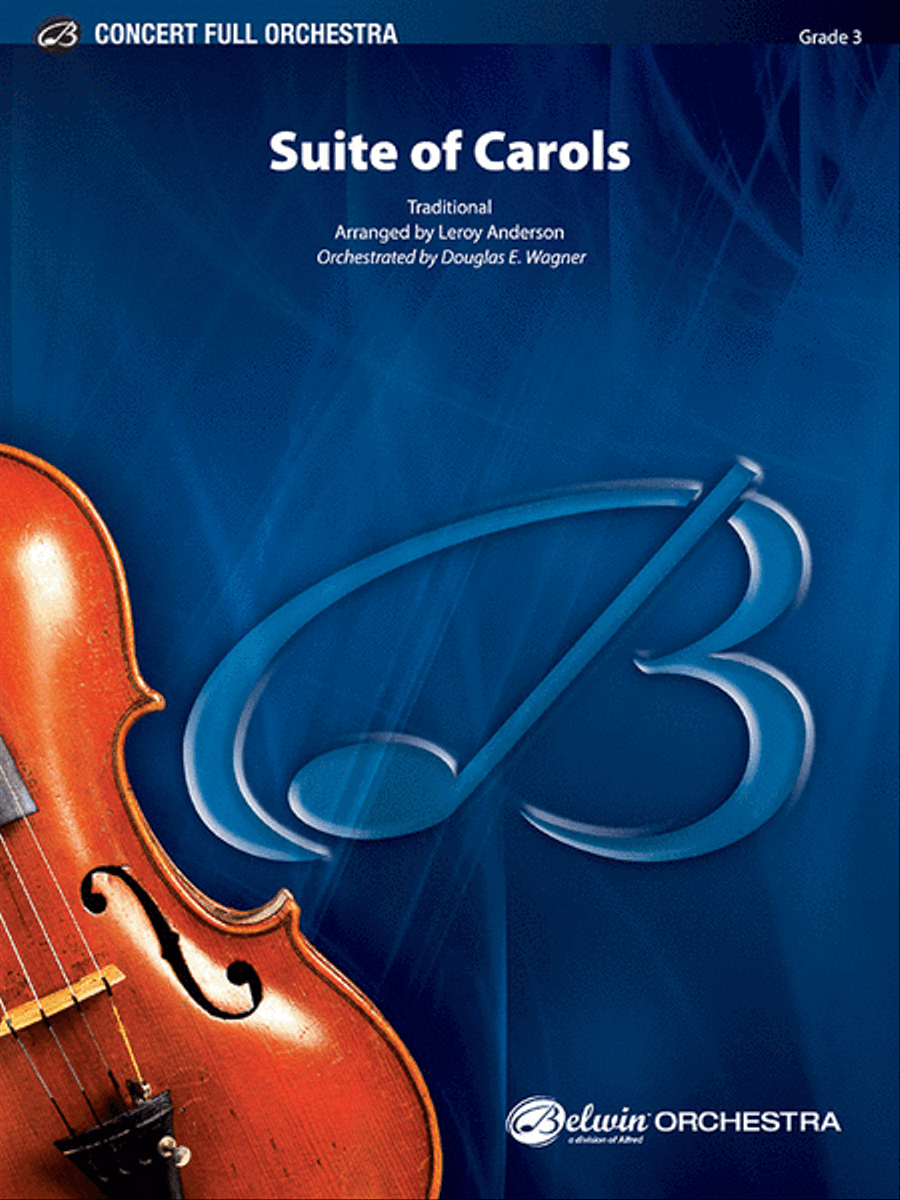 Suite of Carols Full Orchestra scores gallery preview page 1