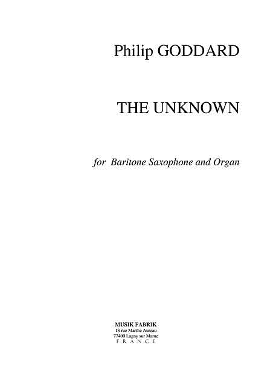 The Unknown The Unknown School and Community scores gallery preview page 1