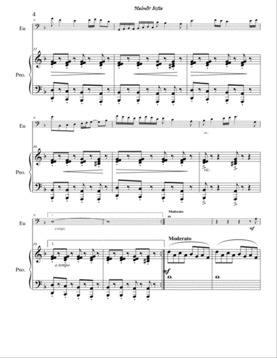 Melodic Suite Brass Duet scores gallery preview page 4