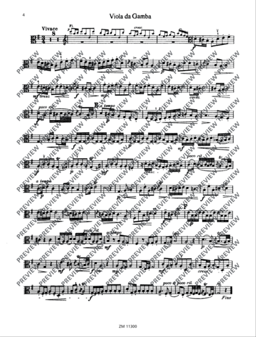 Sonata Flute scores gallery preview page 20