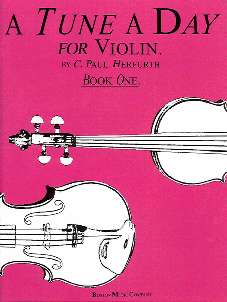 A Tune A Day Violin Book 1