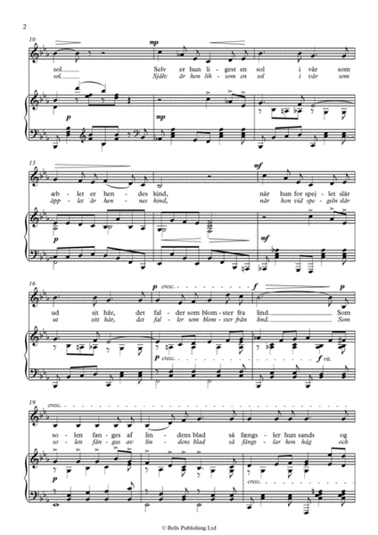 Jungfrun under lind, Op. 10 No. 1 (E-flat Major)