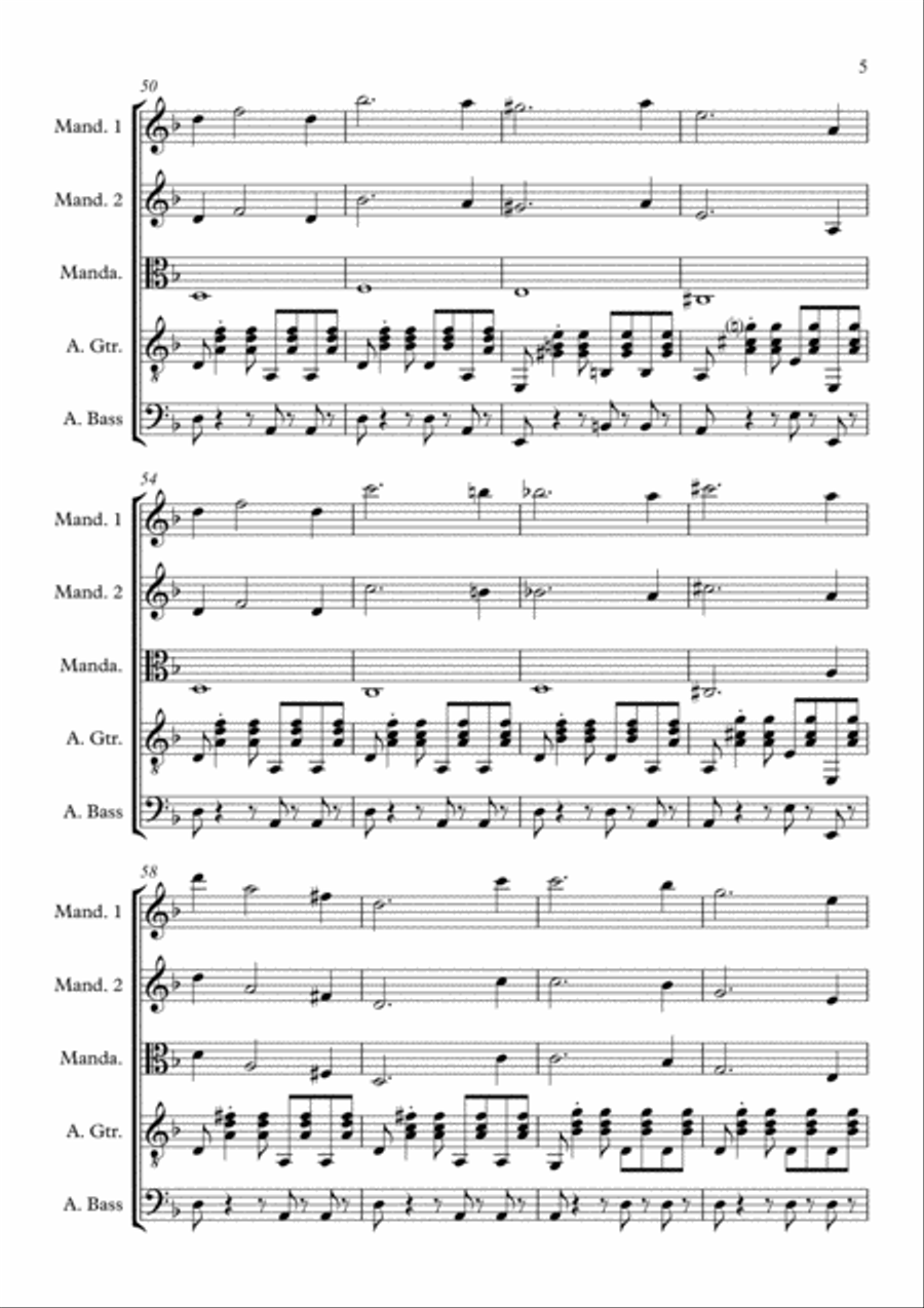 From Russia With Love From Russia With Love Small Ensemble scores gallery preview page 5