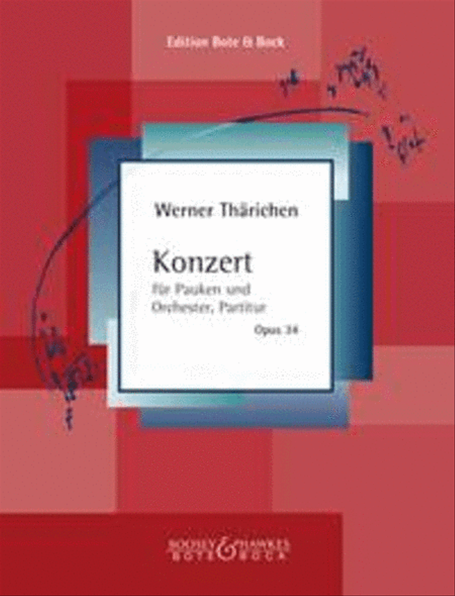 Timpani Concerto Op34 Timpani Concerto Op34 Orchestra scores gallery preview page 1