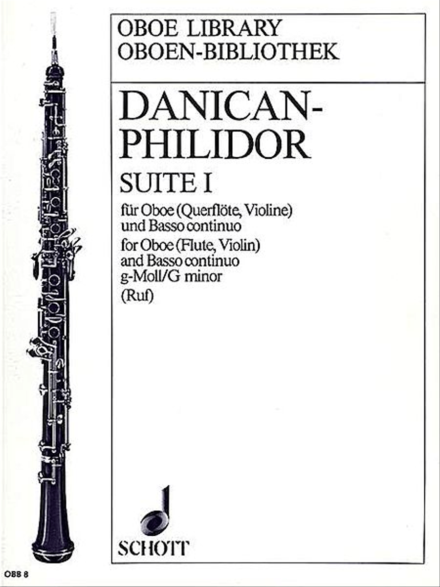 Suite I in G Minor Oboe - Sheet Music