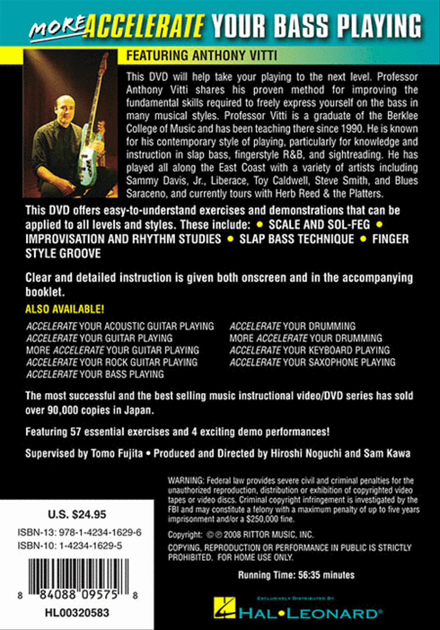More Accelerate Your Bass Playing DVD scores gallery preview page 2