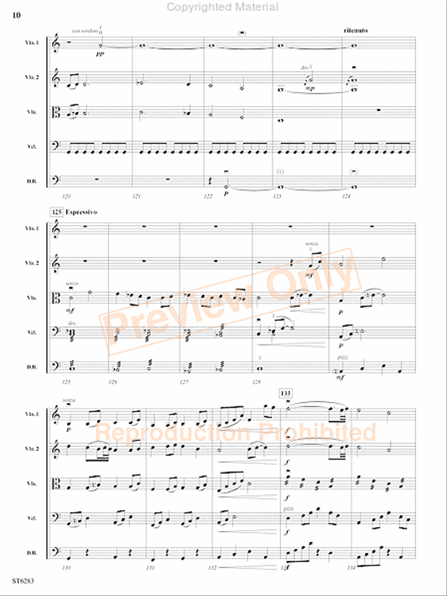 Orion and the Scorpion String Orchestra scores gallery preview page 11