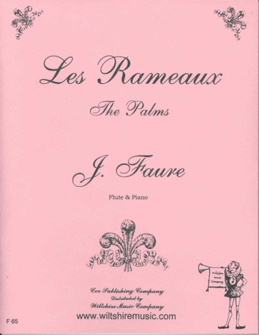 Le Rameaux The Palms Flute Solo scores gallery preview page 1