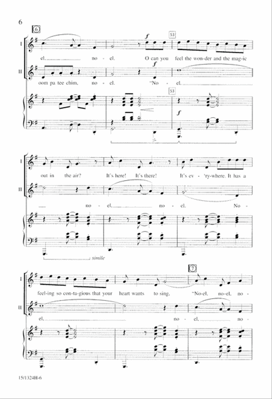 Jamaican Noel 2-Part scores gallery preview page 7