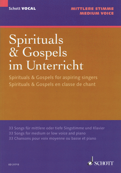 Spirituals & Gospels for Aspiring Singers