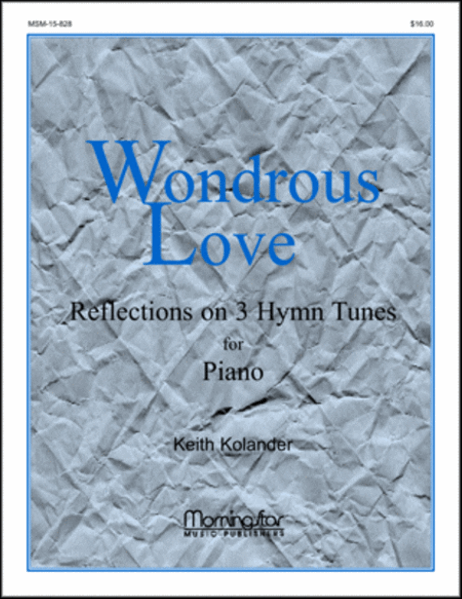 Wondrous Love Wondrous Love Easy Piano scores gallery preview page 1