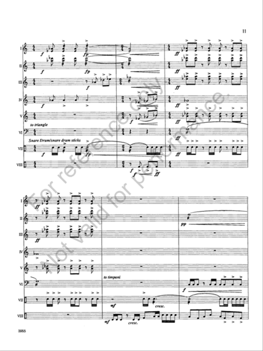 Windstone Suite Percussion Ensemble scores gallery preview page 10