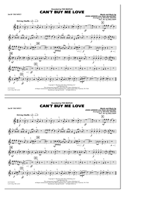 Can't Buy Me Love - 2nd Bb Trumpet
