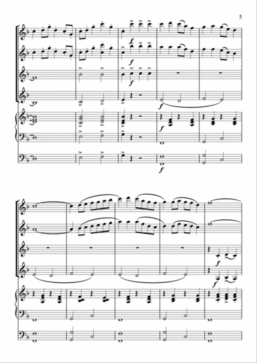 Sleigh Ride Set of Parts scores gallery preview page 7