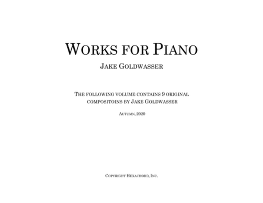 Works For Piano image number null